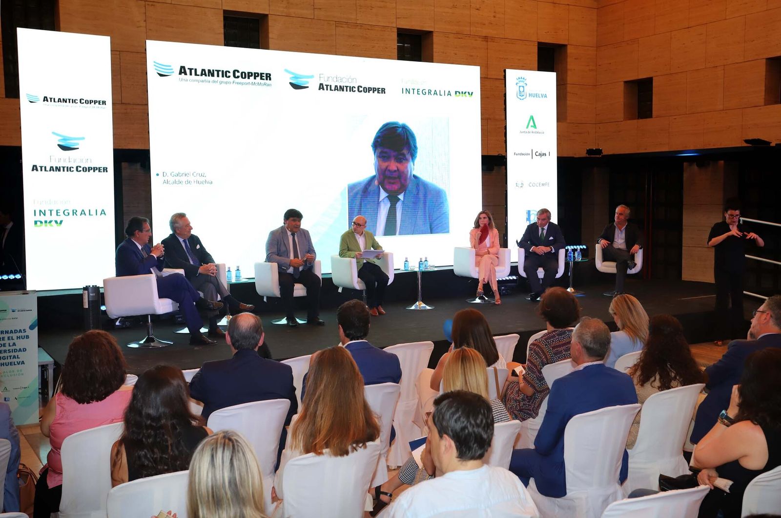 Imágenes de las I Jornadas del Hub de la Diversidad Digital, 'El valor de la inclusión'