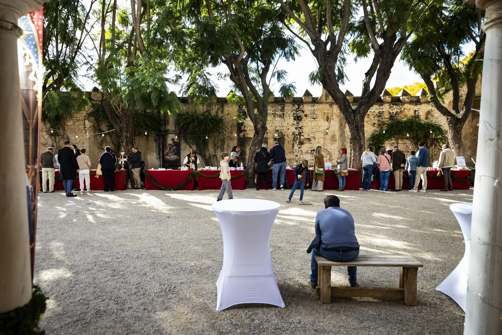 Mercadillo navideño en La Cartuja en Jerez para el puente de la Inmaculada