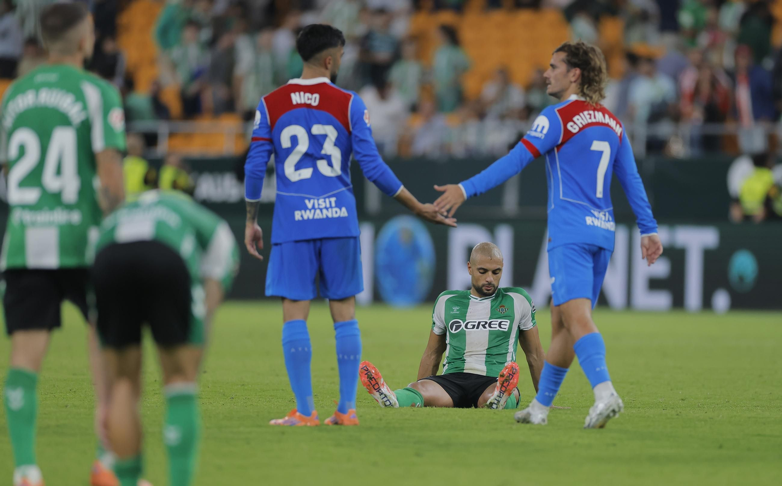 Las fotos del Betis - Atlético de Madrid