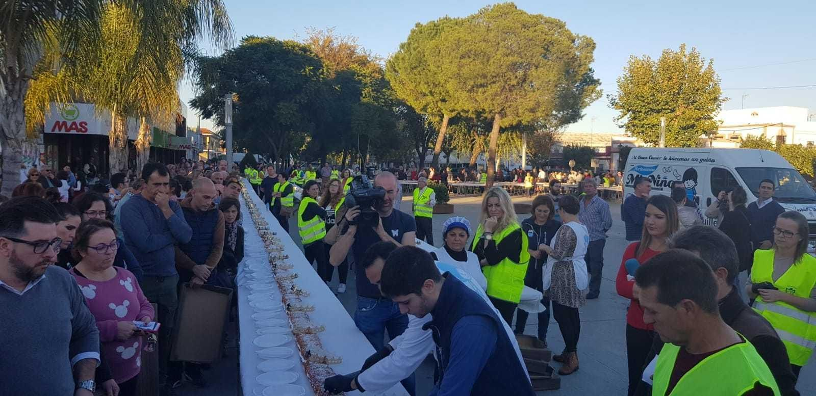 Un roscón gigante para dar la bienvenida a la Navidad el 1 de diciembre