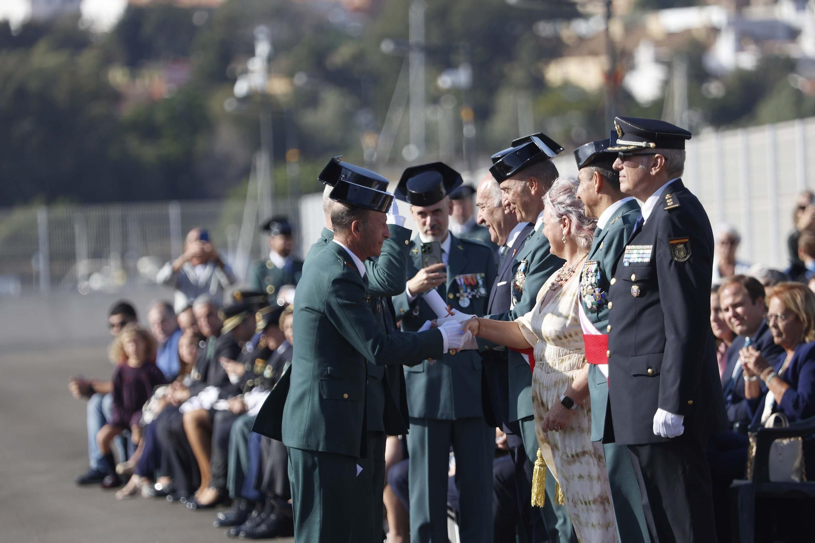 Las fotografías de la inauguración del nuevo muelle de la Guardia Civil en Algeciras