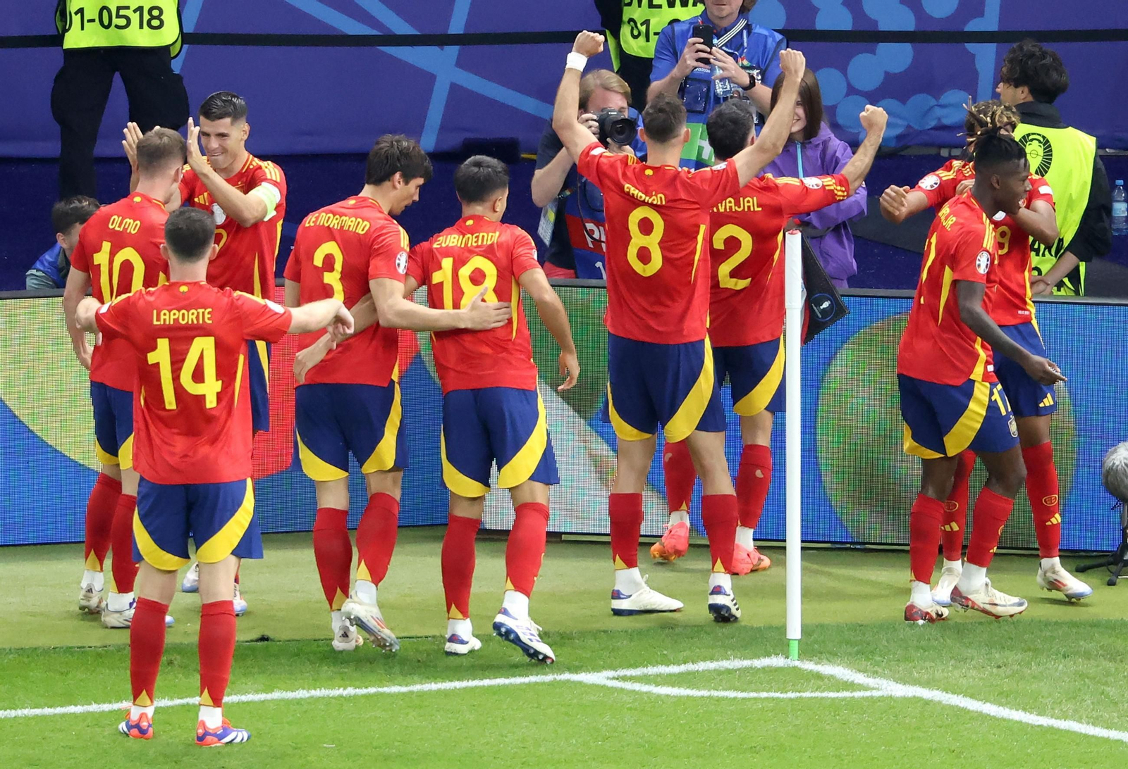 Las mejores fotos de la final España - Inglaterra