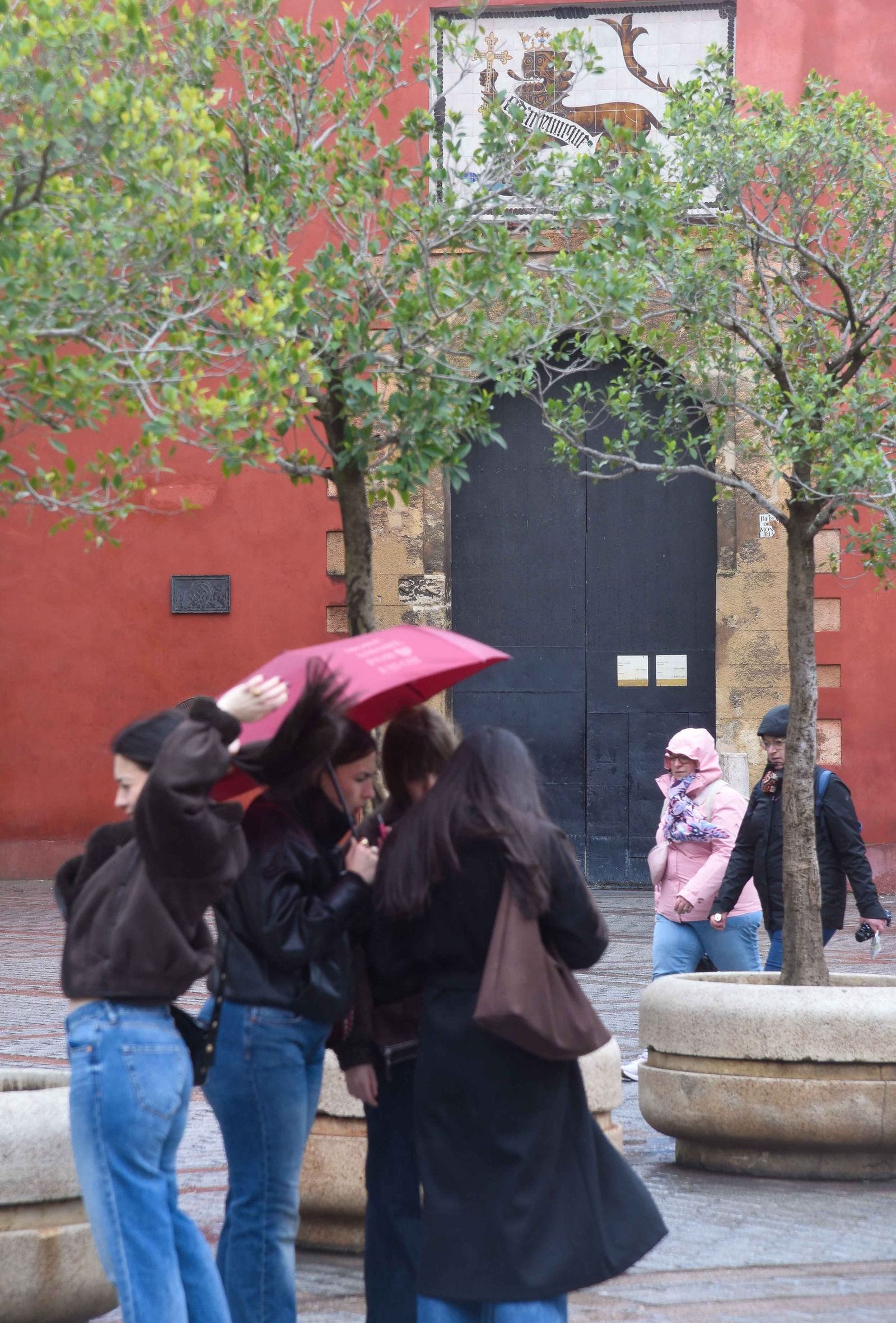 La borrasca Leonardo en Sevilla