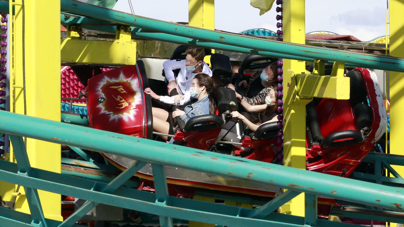 Imágenes del primer día de "cacharritos"