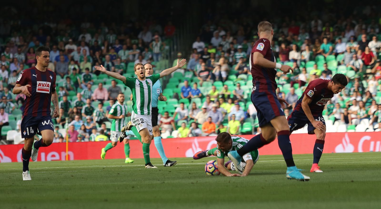 Las imágenes del Betis-Eibar