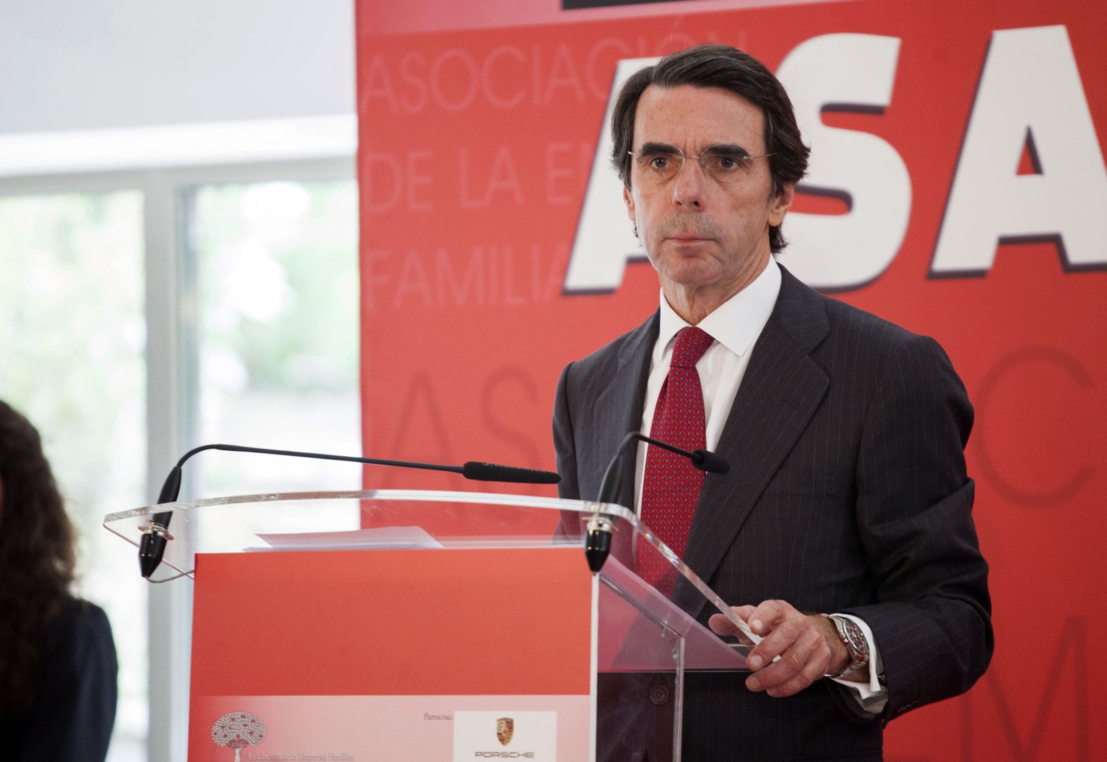 El ex presidente José María Aznar.