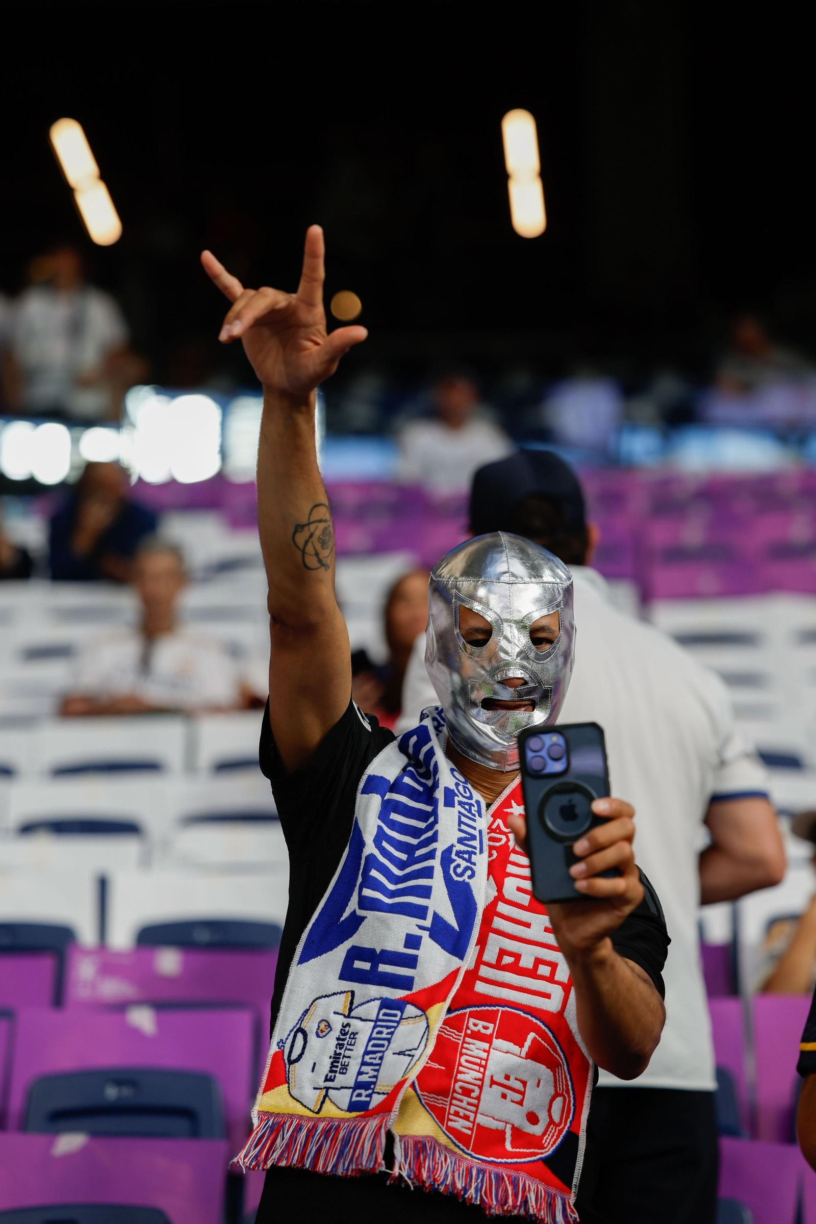 Las fotos del Real Madrid - Bayern Múnich
