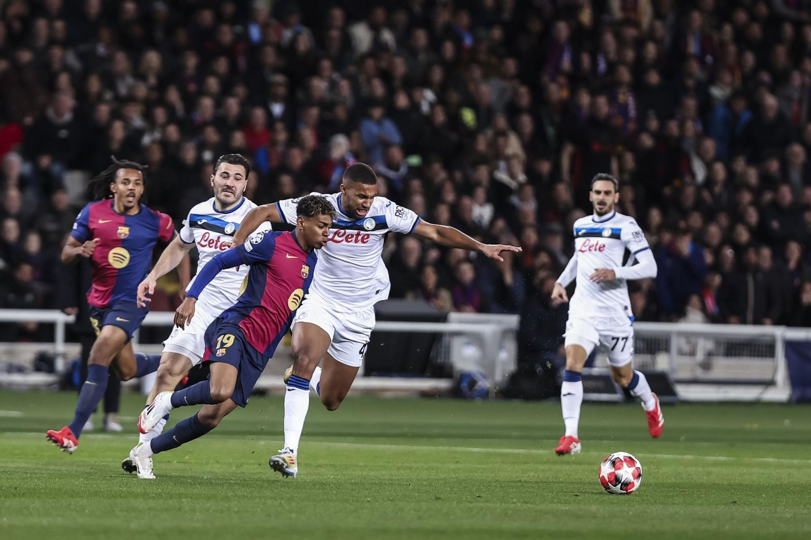 Las fotos del Barcelona - Atalanta