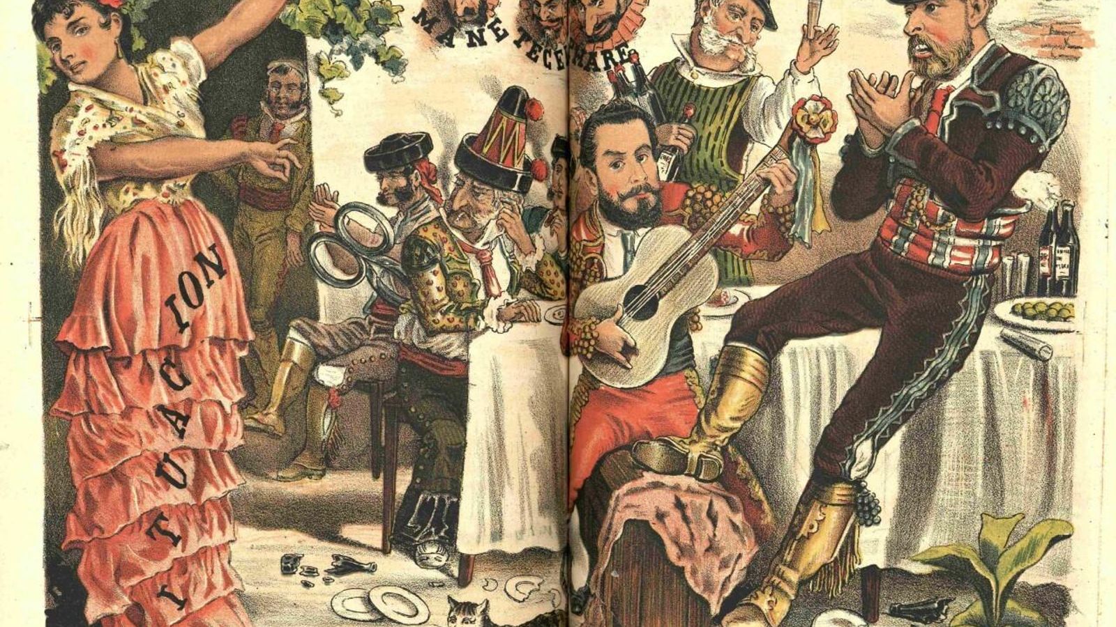 El jerez y la manzanilla asoman en la publicación El buñuelo, 1880.