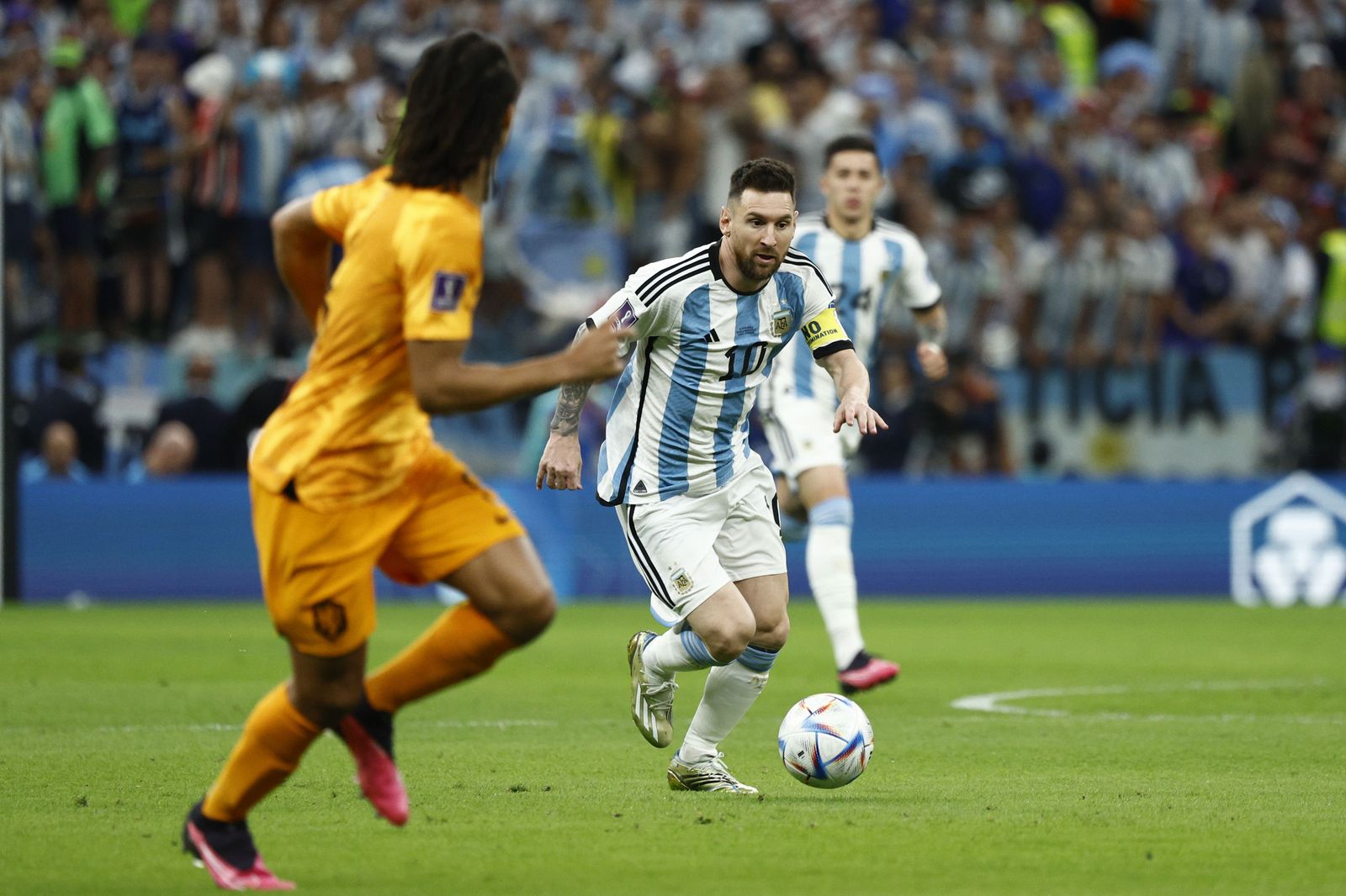 Las imágenes del Países Bajos - Argentina en los cuartos de final del Mundial de Qatar