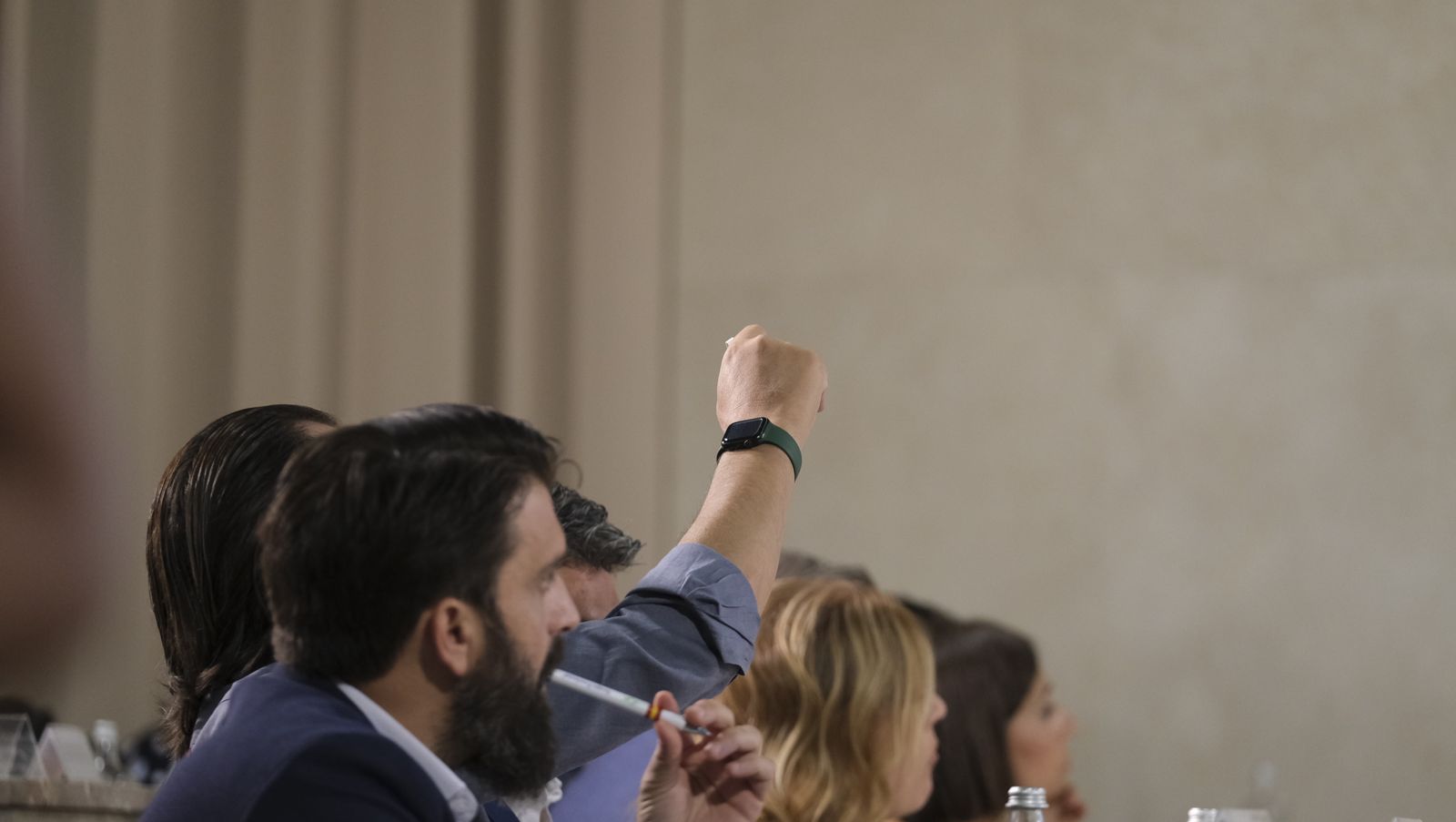 Imágenes del pleno ordinario del Ayuntamiento de Almería