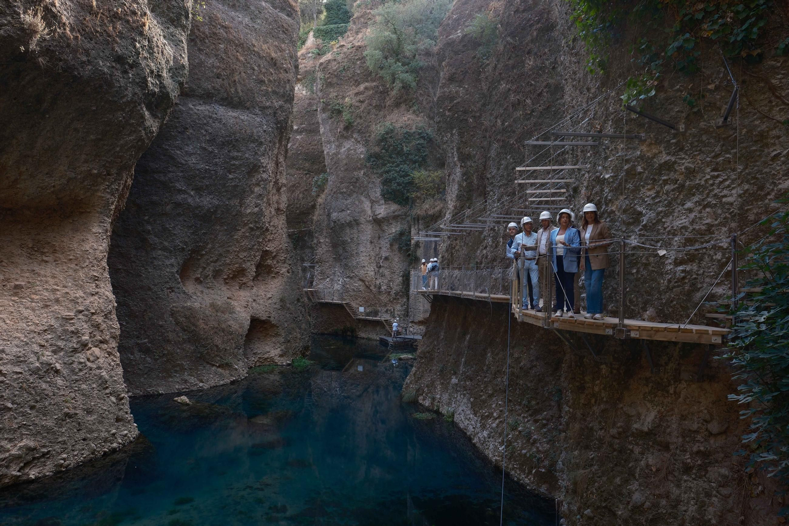 Interior de la garganta del Tajo.