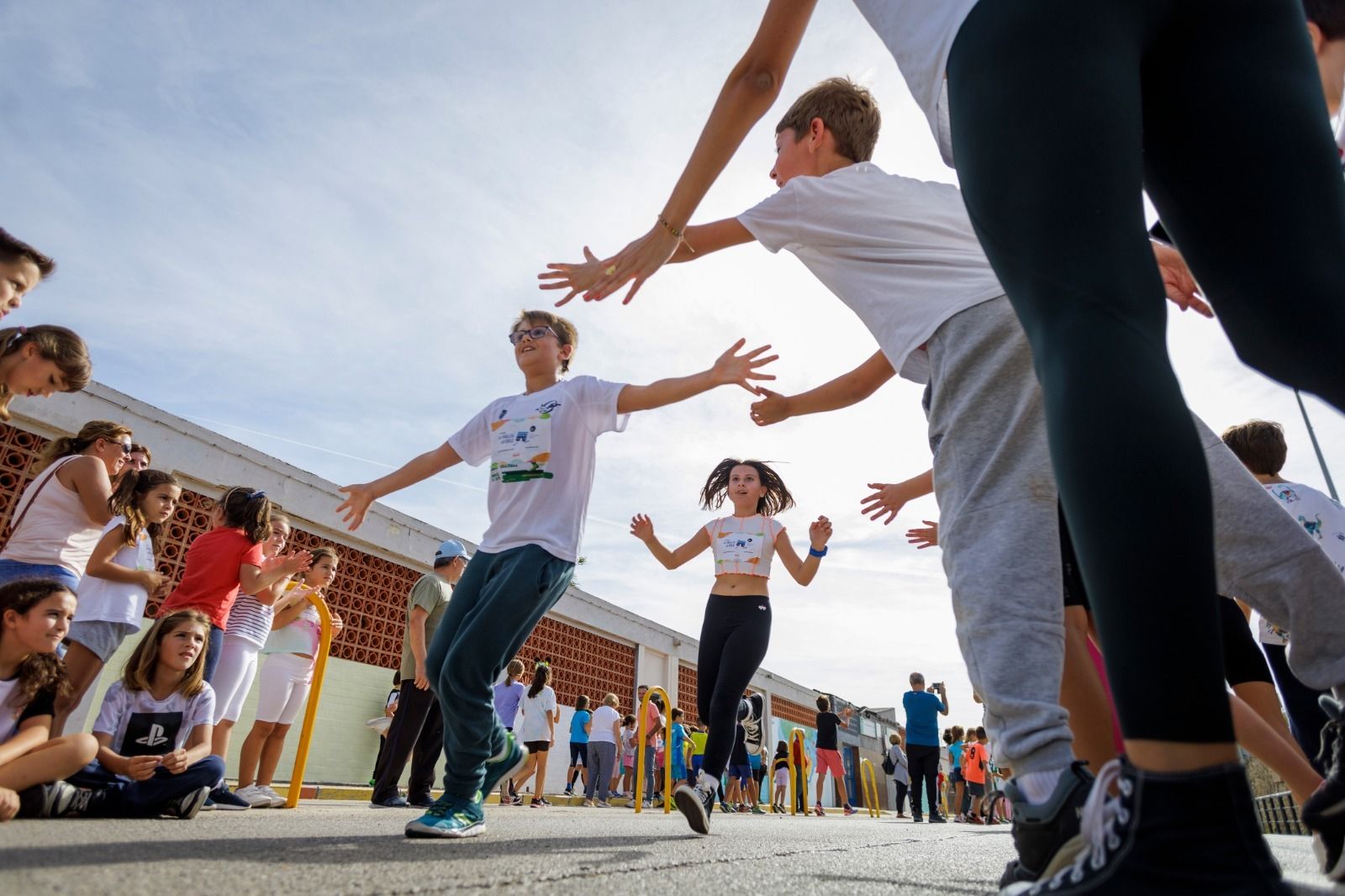 Carrera solidaria contra la leucemia en el CEIP La Inmaculada
