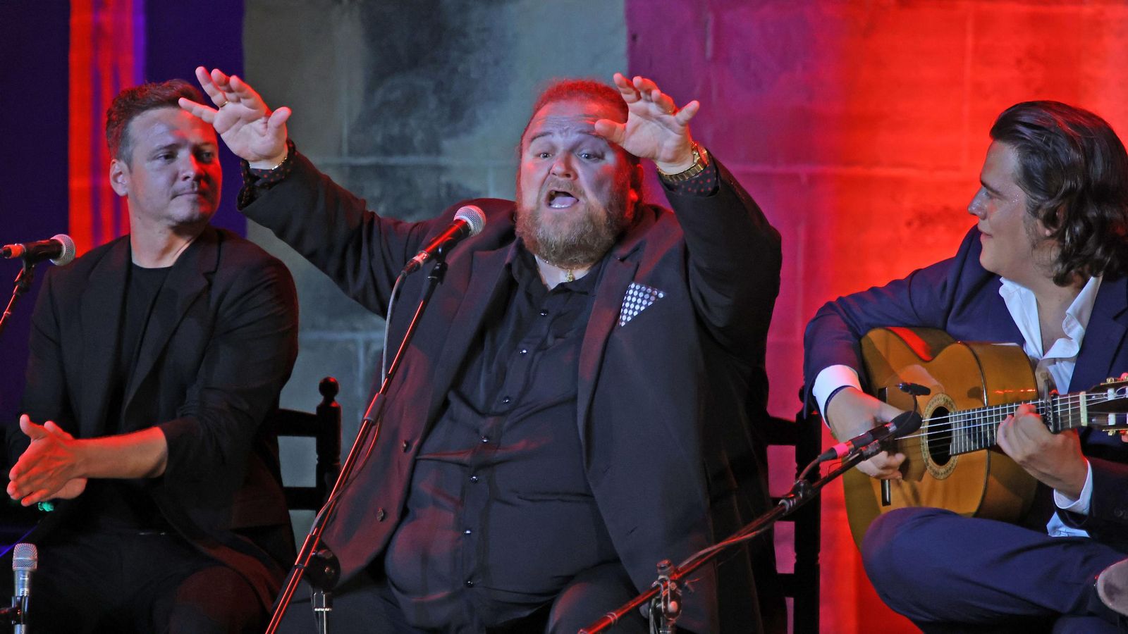 Ezequiel Benítez en la Fiesta de la Bulería de Jerez