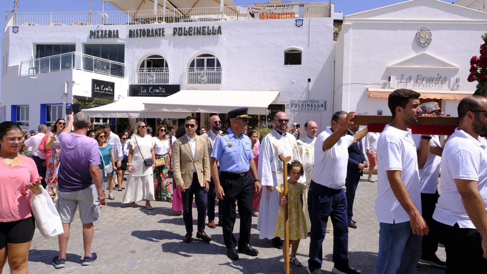 La Procesión de San Agustín en Mojácar, en imágenes