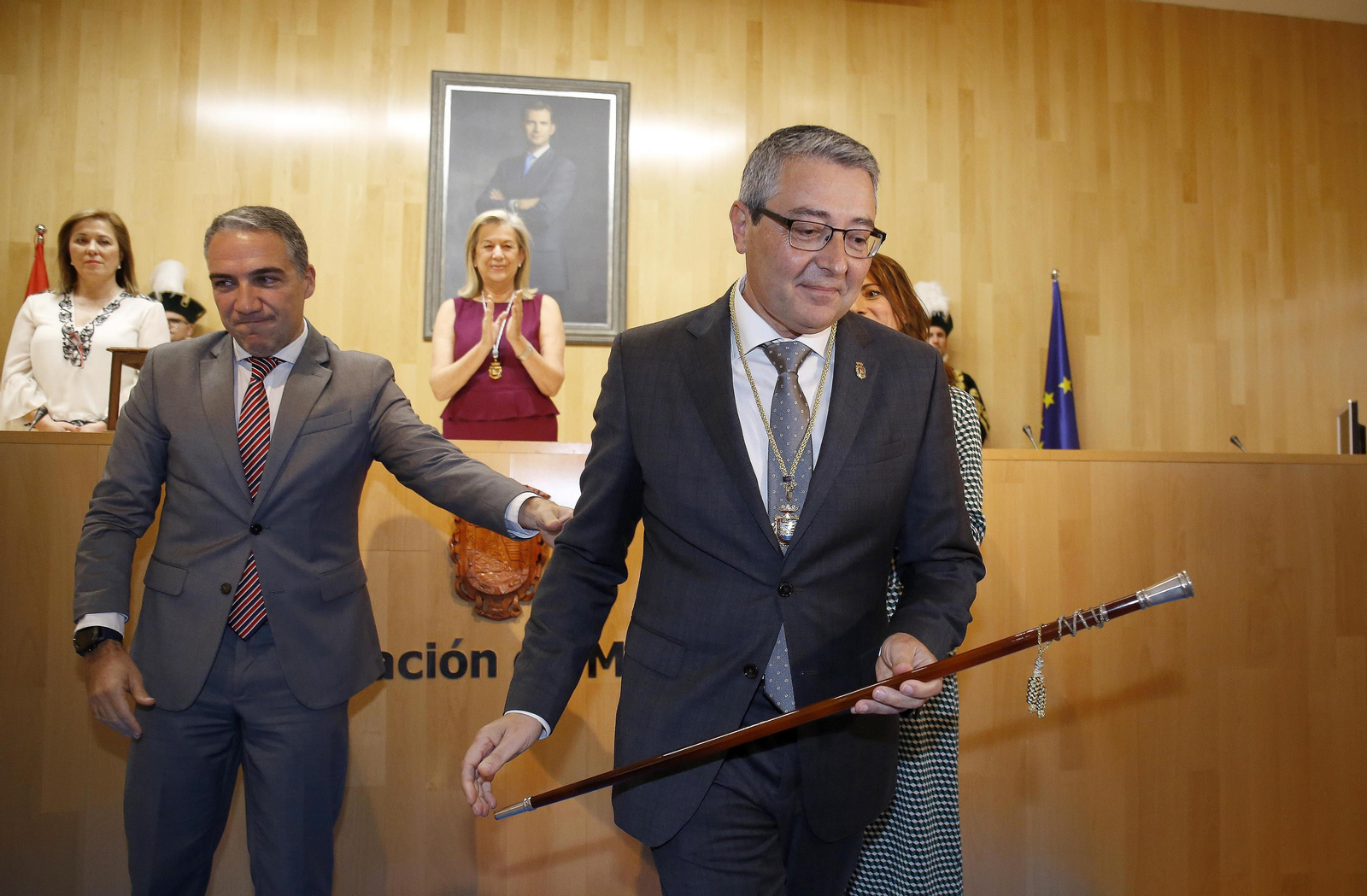 Las imágenes de la investidura de Francisco Salado como presidente de la Diputación de Málaga