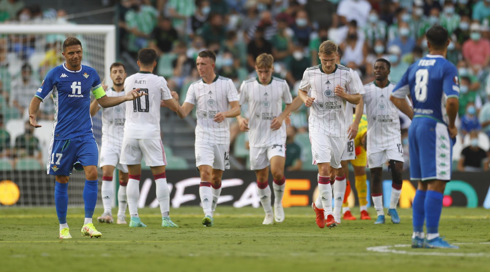 Las imágenes del Betis- Celtic