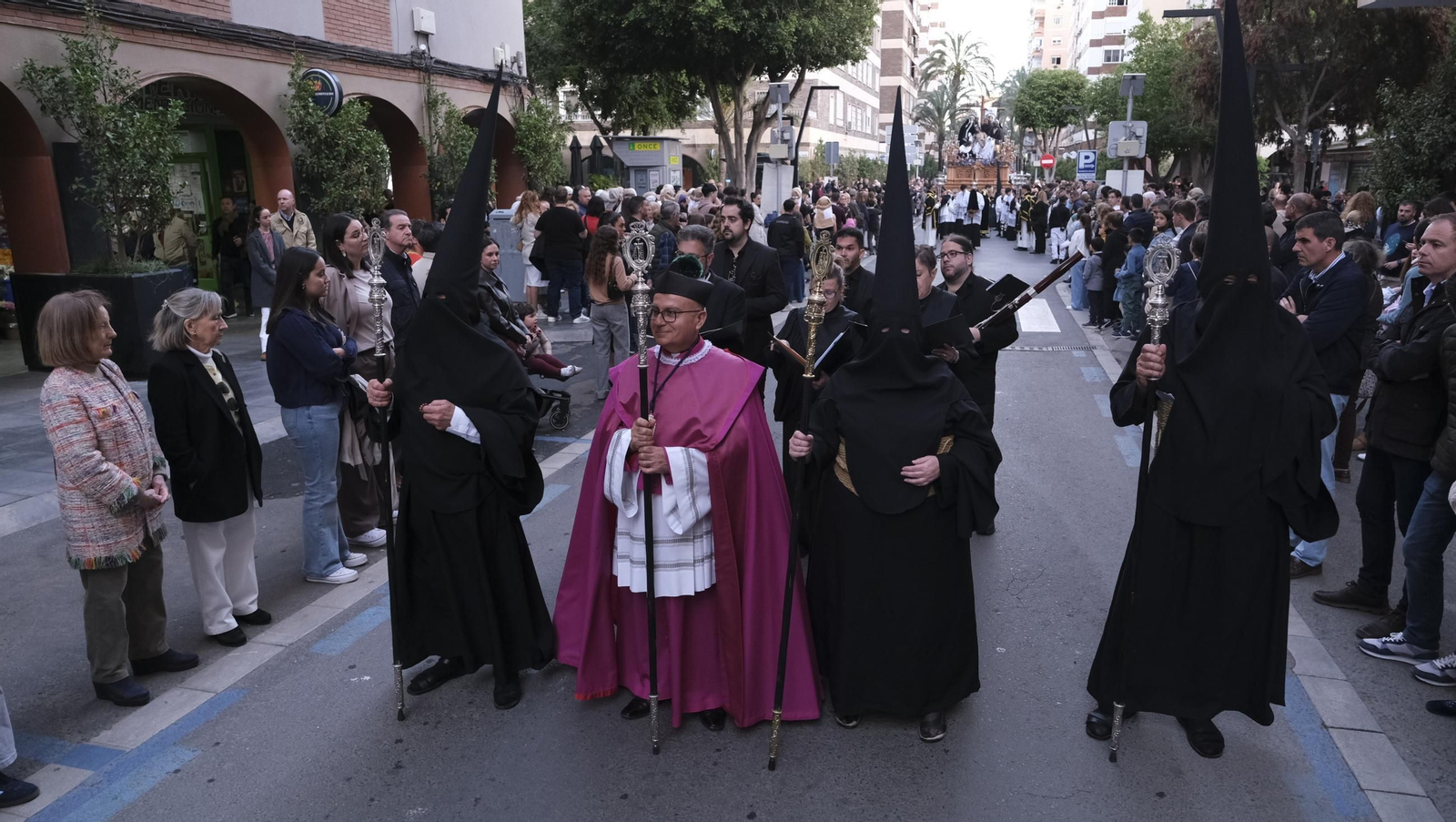 Procesión de Caridad en la Semana Santa de Almería 2025
