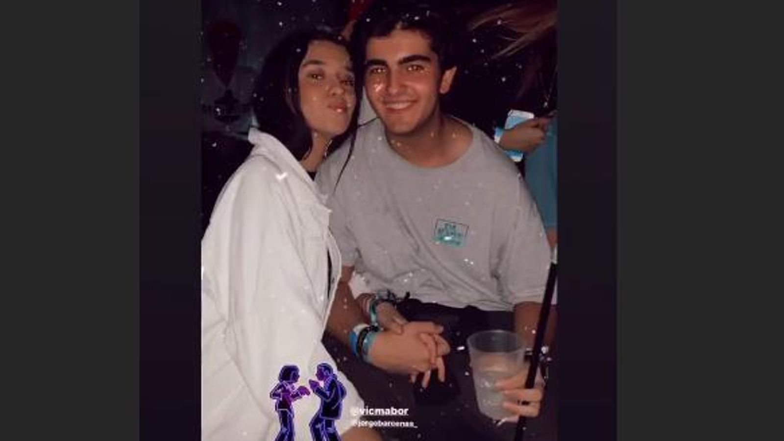 Victoria Federica con Jorge Bárcenas