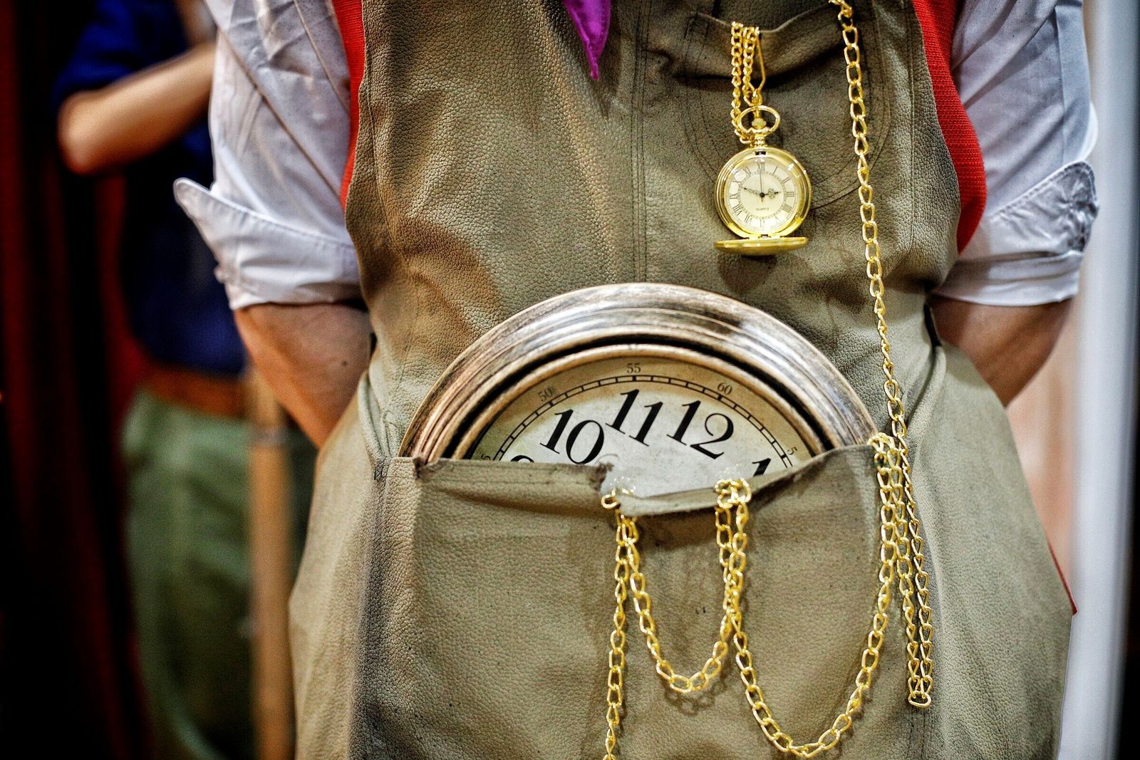 Comparsa 'El paseíto' en camerinos.