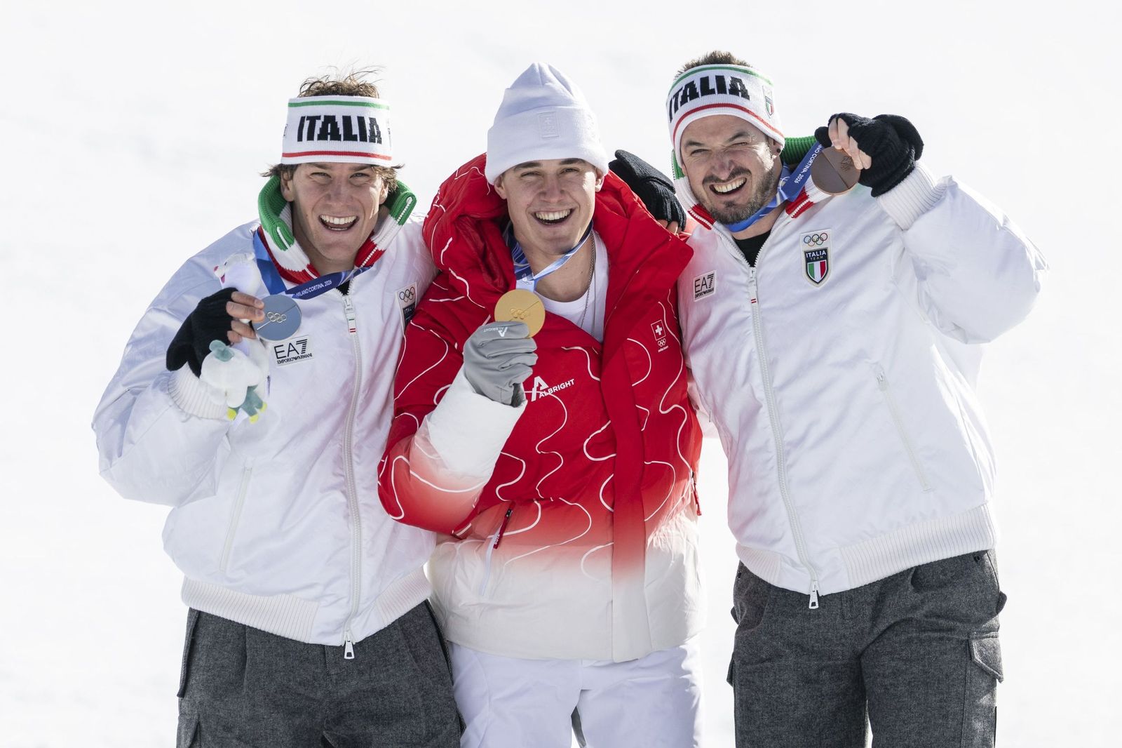 Las espectaculares fotos del descenso masculino en los Juegos Olímpicos de invierno