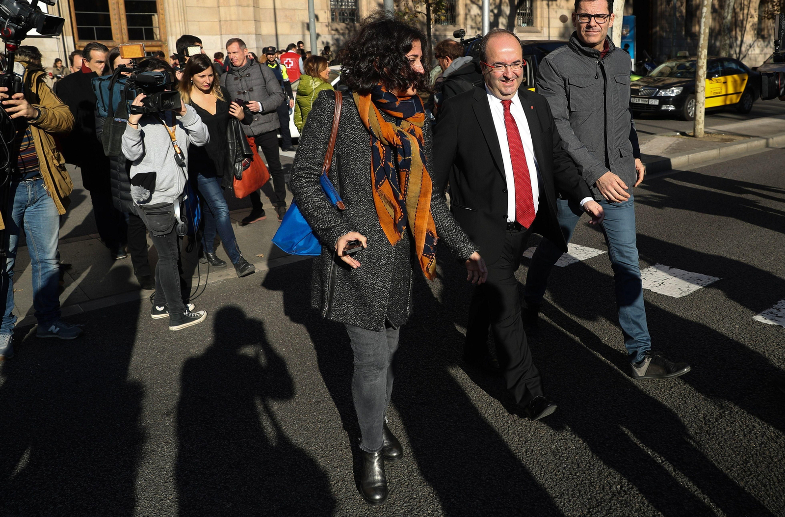 La jornada electoral en Cataluña, en imágenes