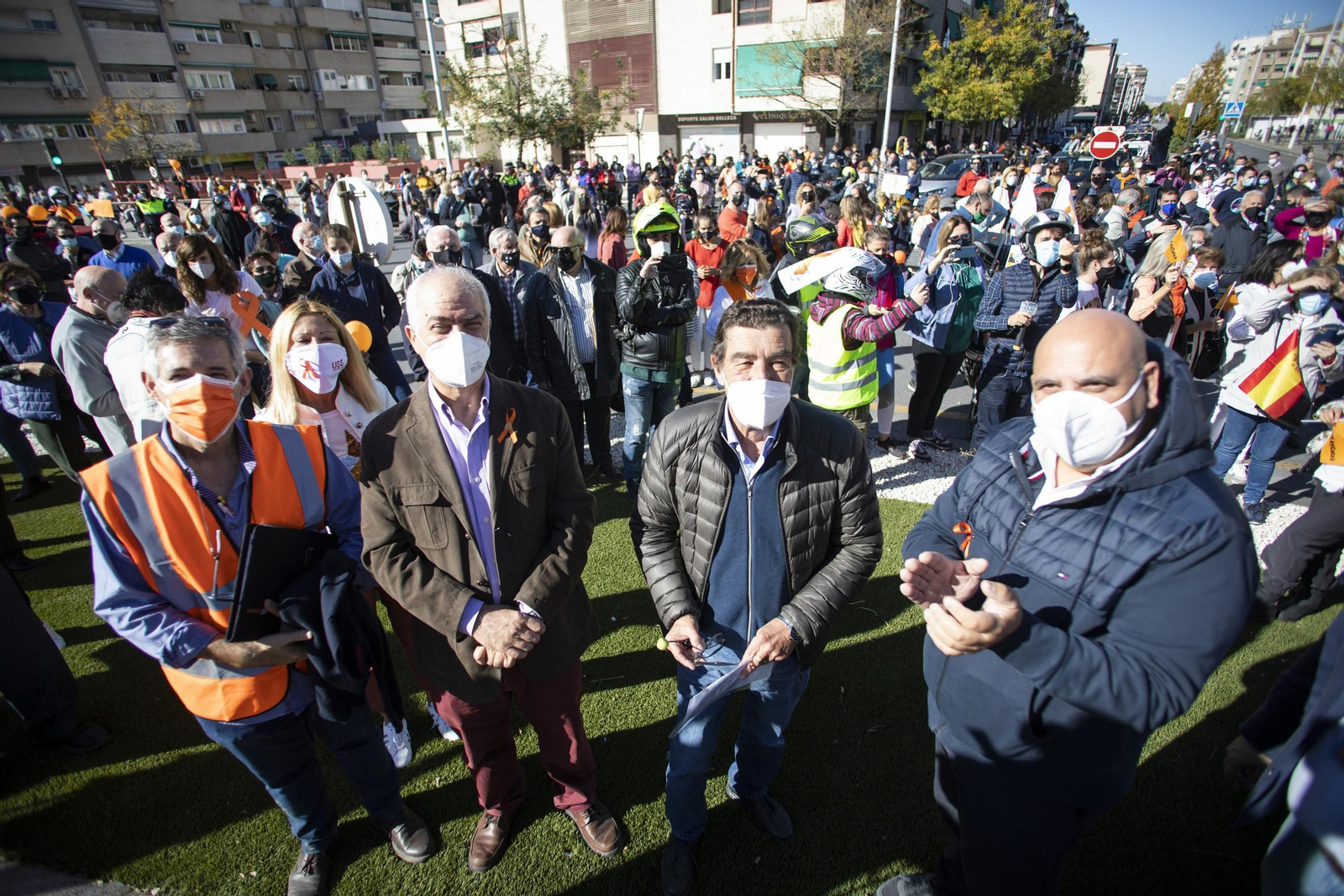 La protesta de la concertada, en imágenes