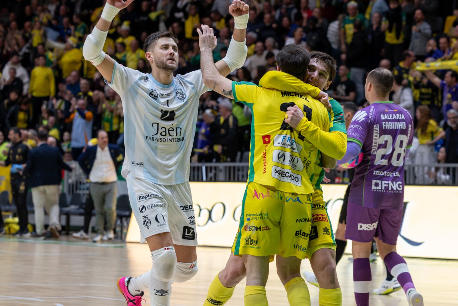 Las mejores imágenes del triunfo del Jaén Paraíso Interior FS para sellar su pasaporte copero