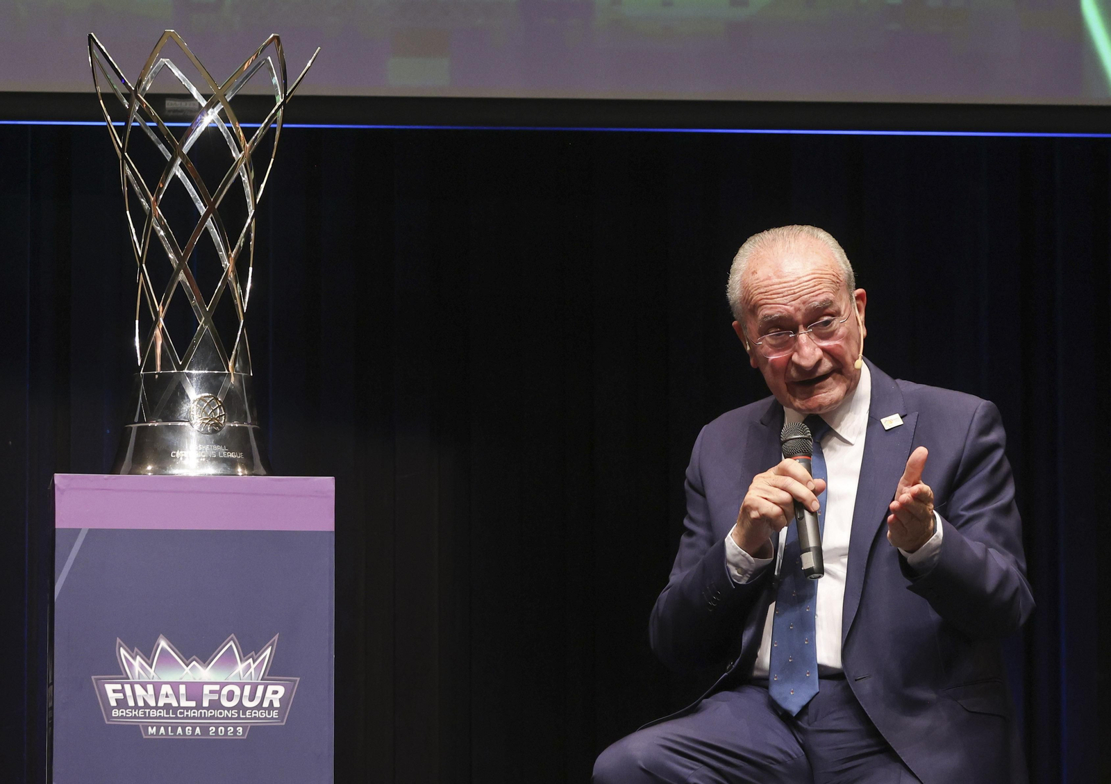 El sorteo de la Final Four de la BCL en Málaga, en fotos