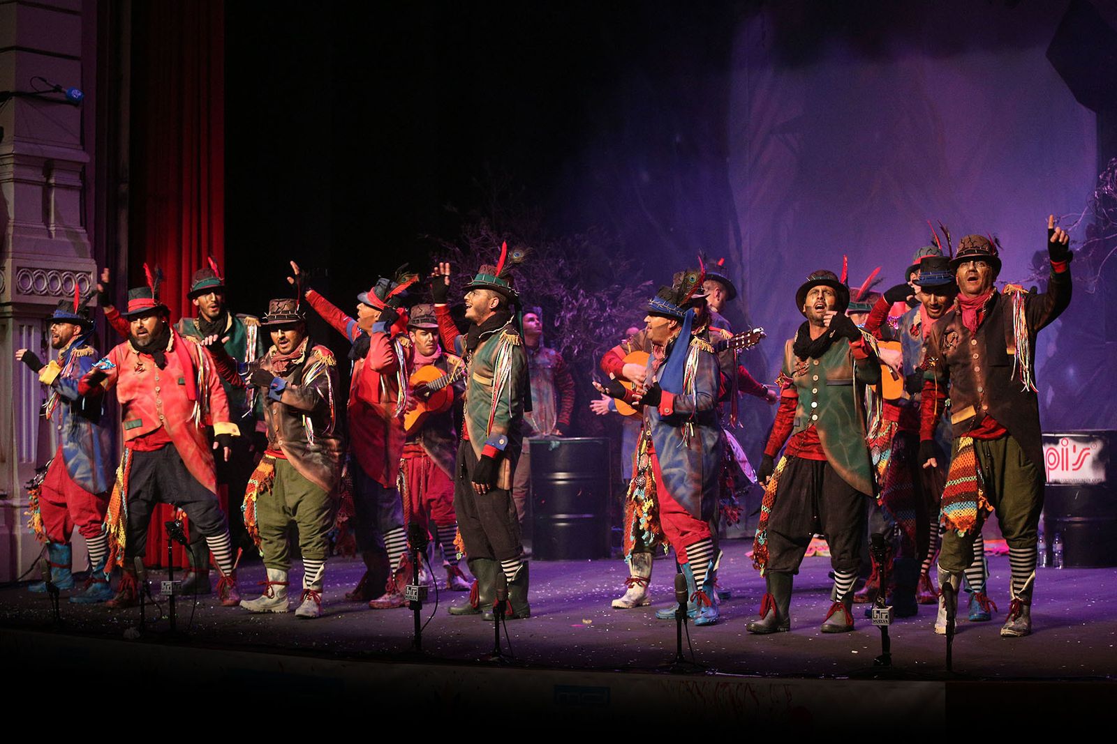 Segundo día de preliminares del Carnaval Colombino en imágenes