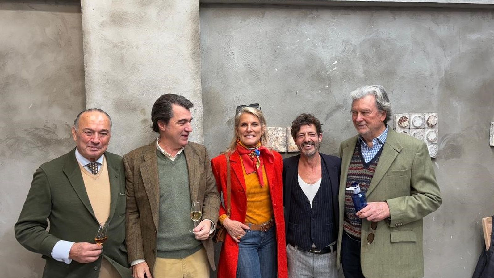 Fernando Domecq, Álvaro del Río, Cristina Luque, Willie Márquez y Gonzalo del Río.