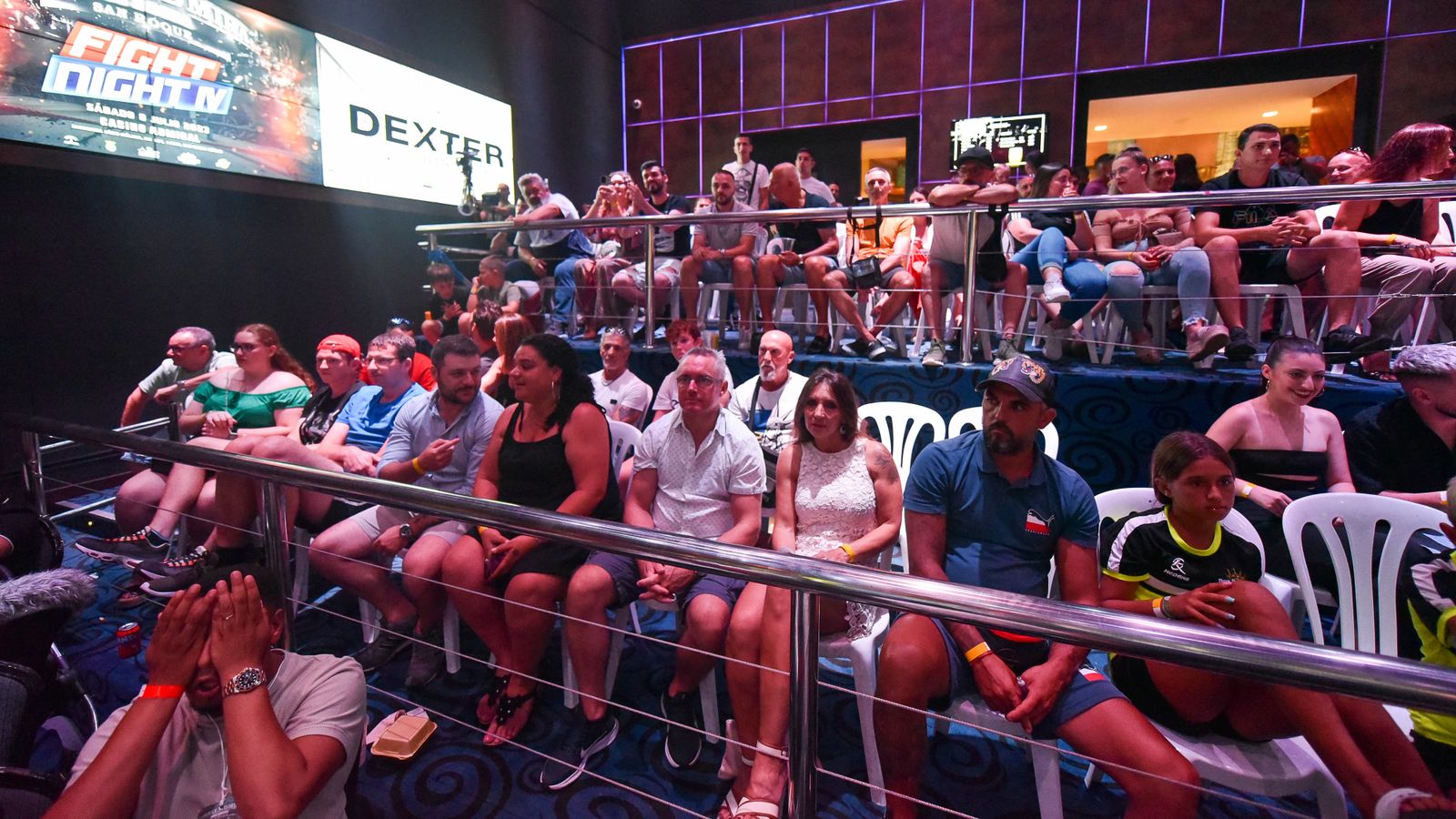 Fotos de la velada de boxeo del Don Príncipe en el casino de San Roque