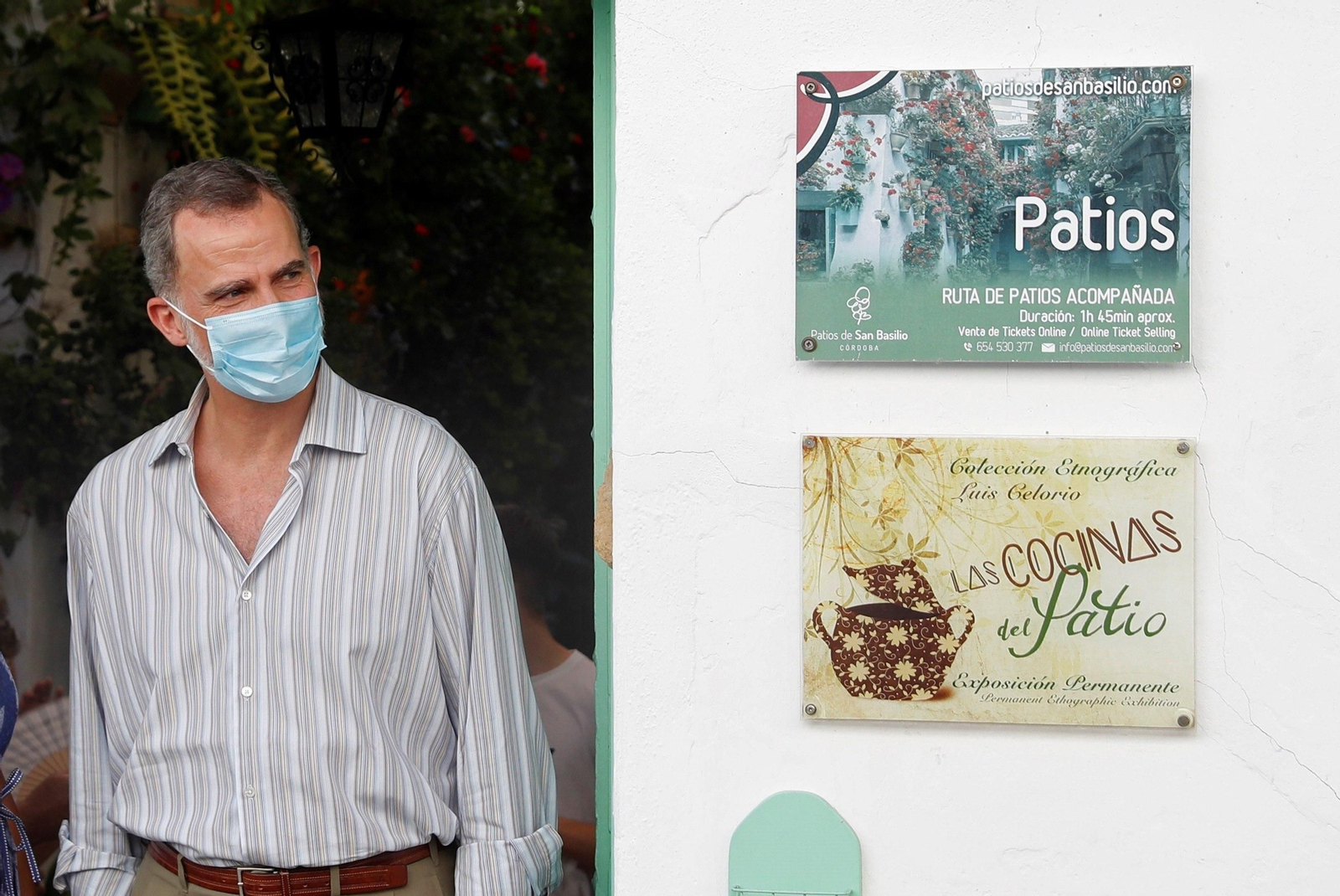 La visita de los Reyes de España a Córdoba, en imágenes