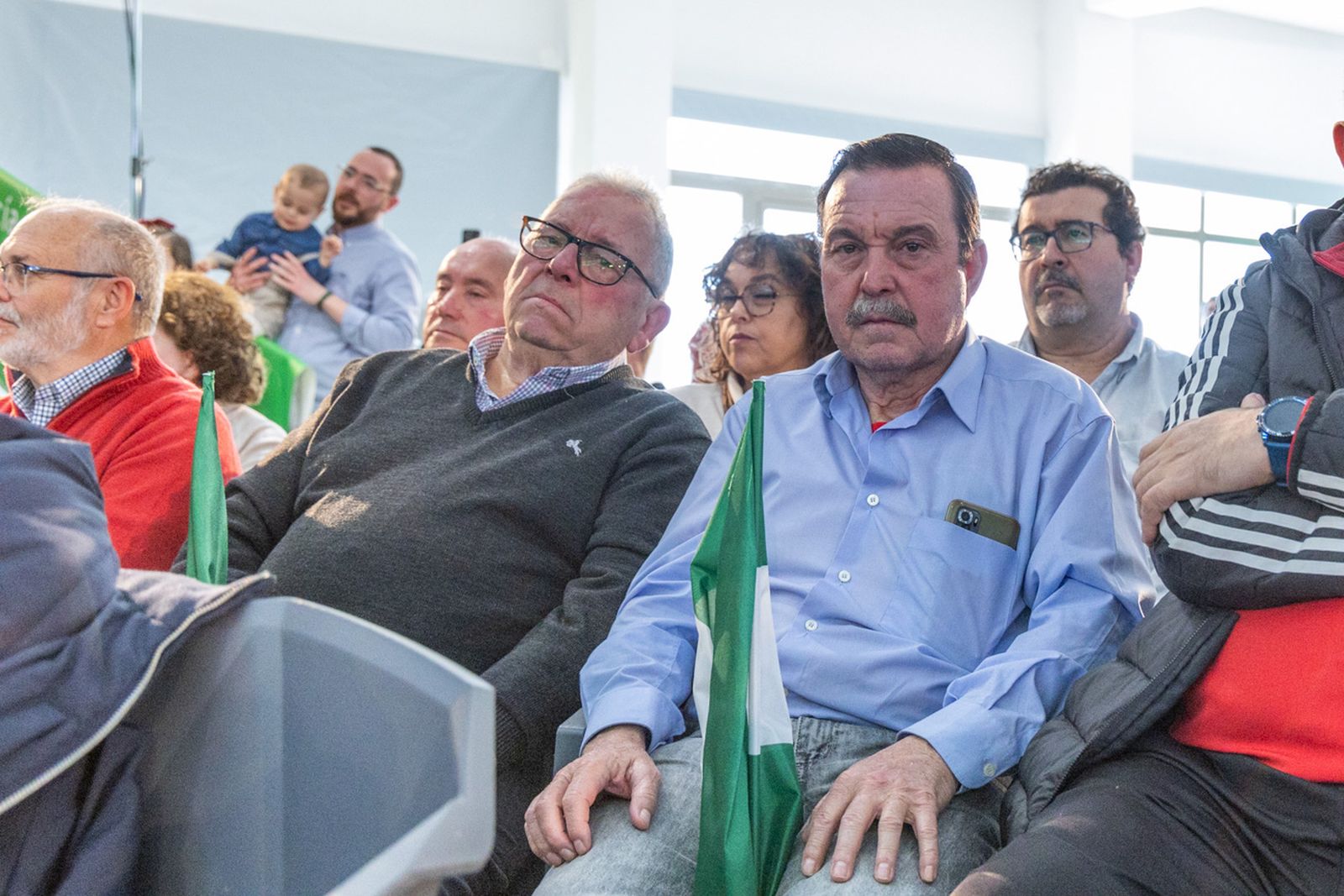 Acto en defensa de los servicios públicos para celebrar el 28F en Jaén