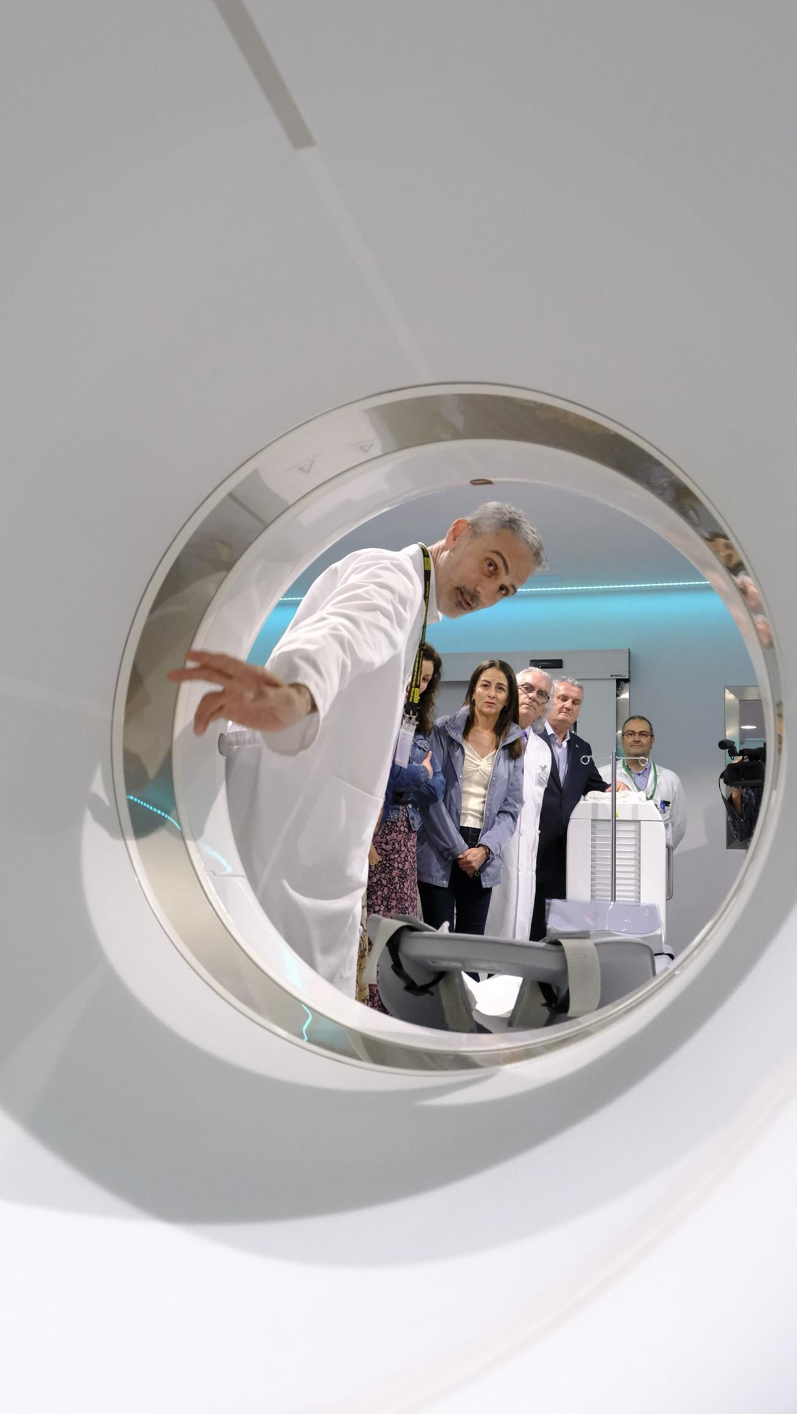 Imágenes del PET-TAC del Hospital Torrecárdenas