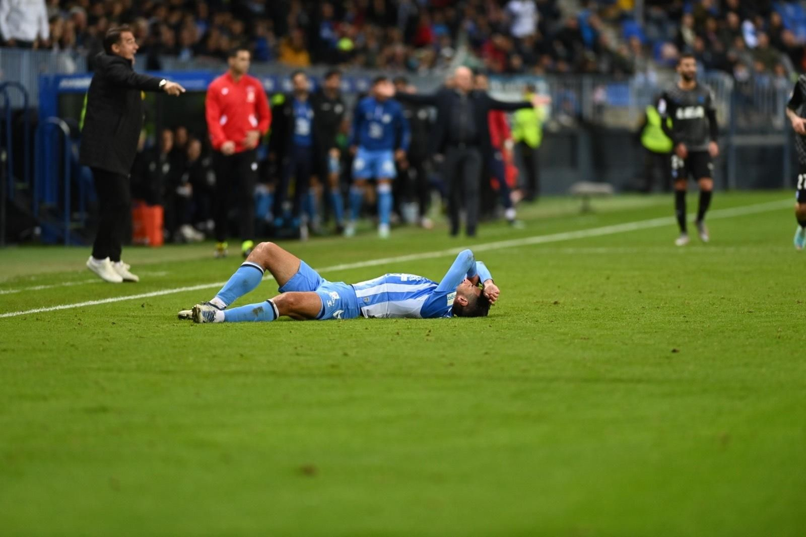 El Málaga CF - Alavés, en imágenes