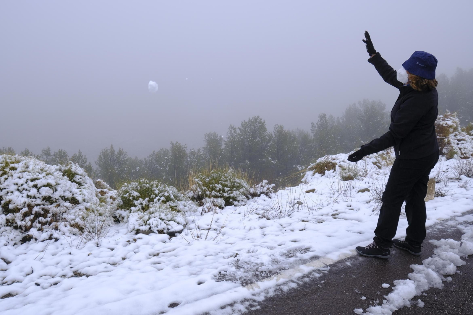 Las imágenes blancas que ha dejado la nieve en toda España