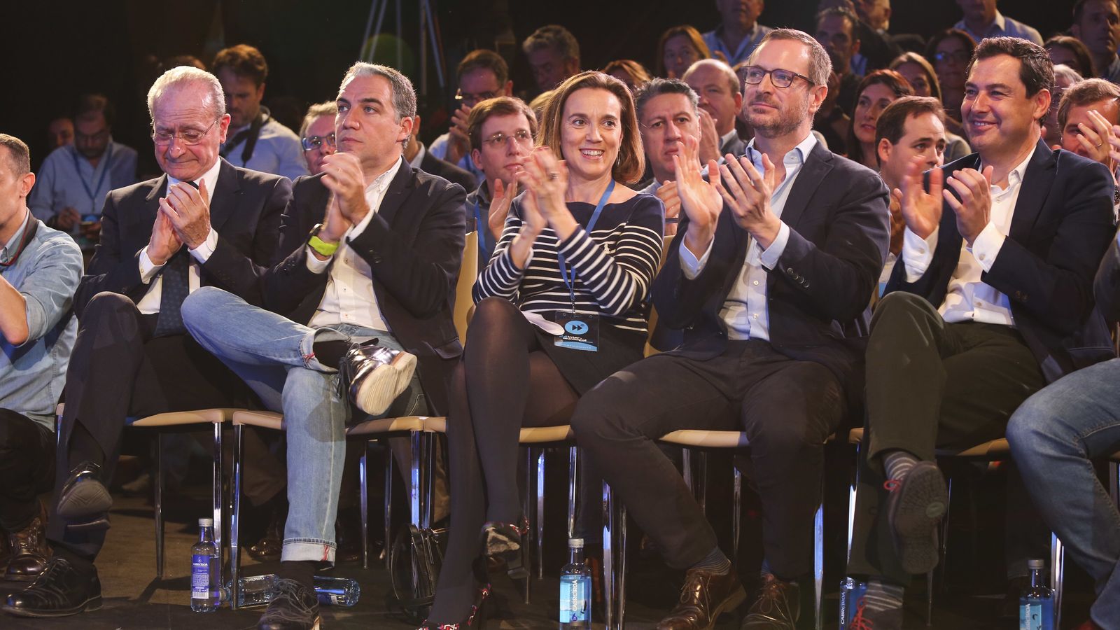 De la Torre, Bendodo, Maroto y Moreno Bonilla.