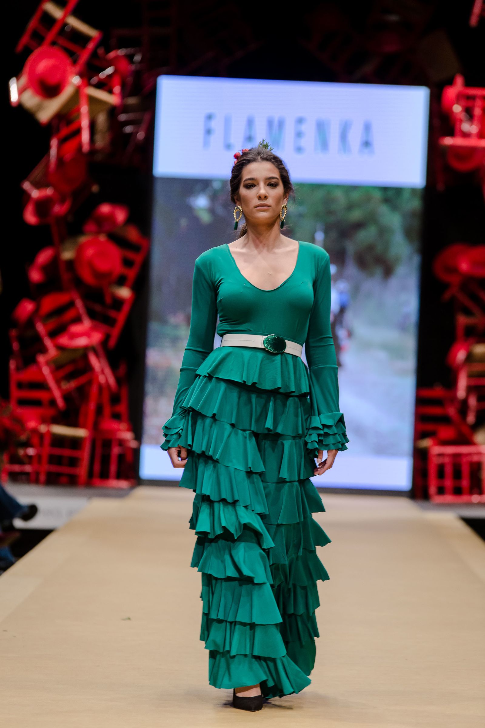 Pasarela Flamenca Jerez 2019: Real Hermandad del Rocío, el desfile benéfico en fotos