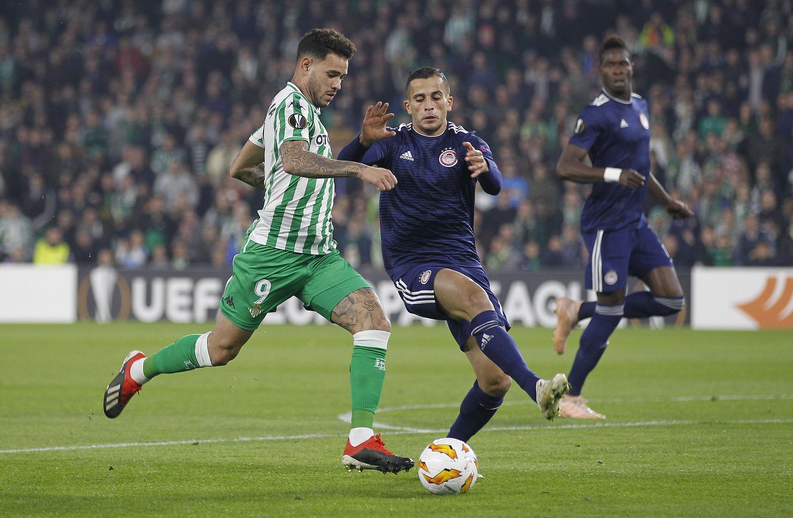 Las imágenes del Betis-Olympiacos