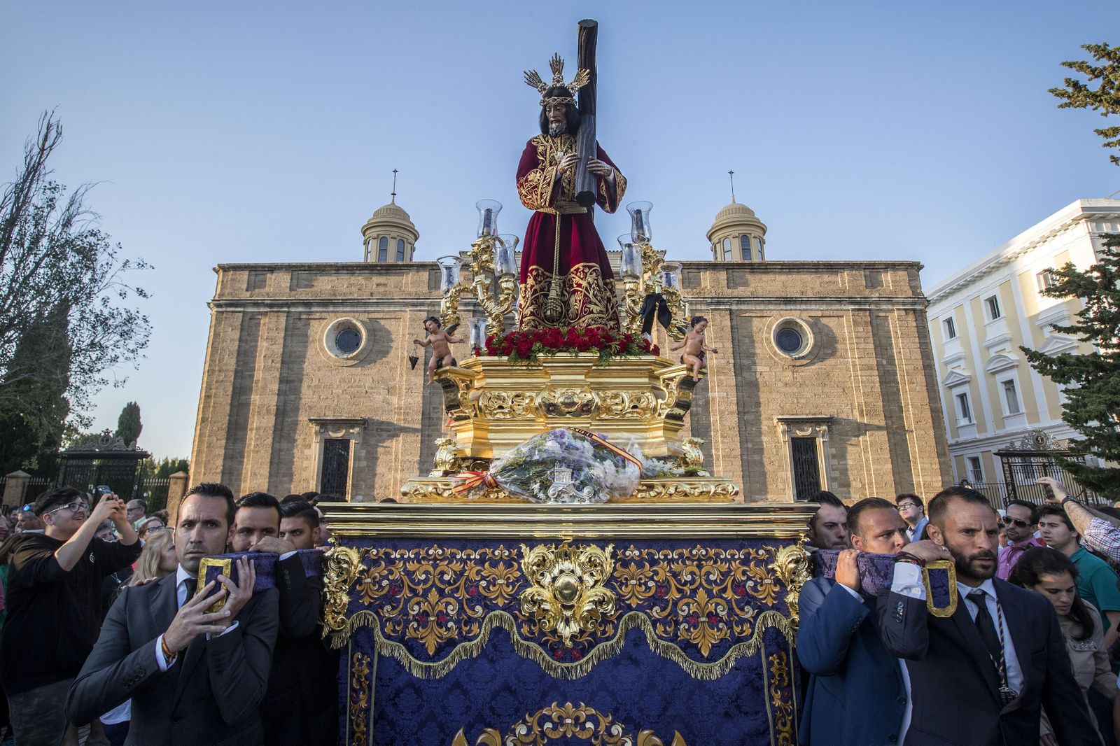 Imágenes de la peregrinación del Nazareno