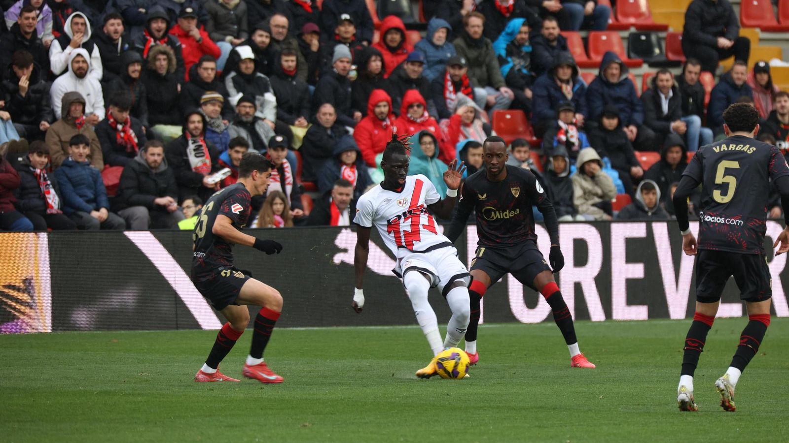 Rayo Vallecano -  Sevilla FC: todas las fotos del partido de Liga