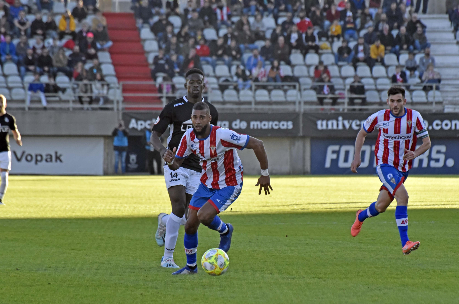 Pablo de Castro, en el último Algeciras-Balona. Pablo de Castro, en el último Algeciras-Balona.