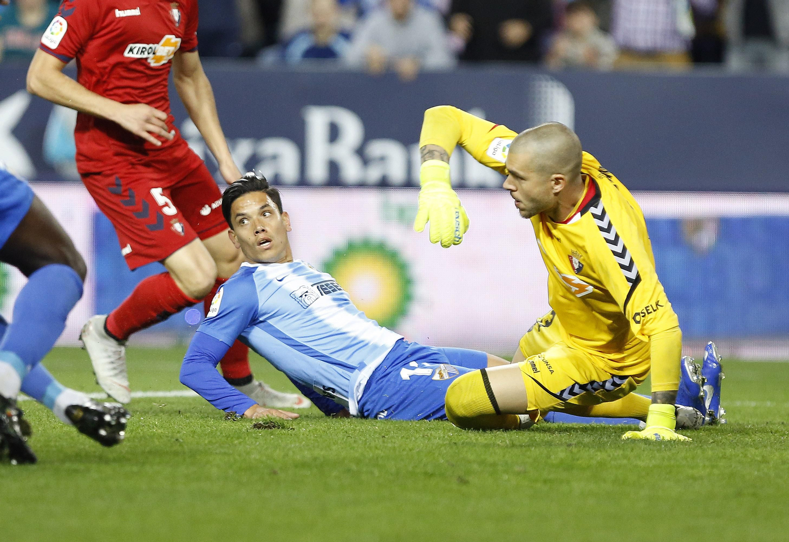 Las imágenes del Málaga-Osasuna