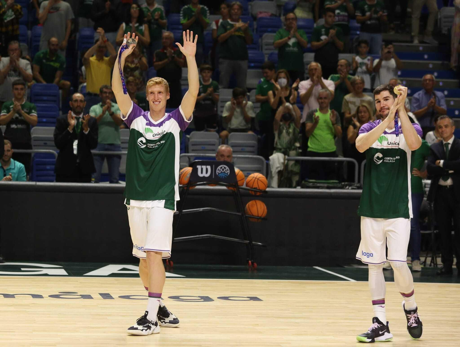 Las fotos del Unicaja-Den Bosch de la BCL