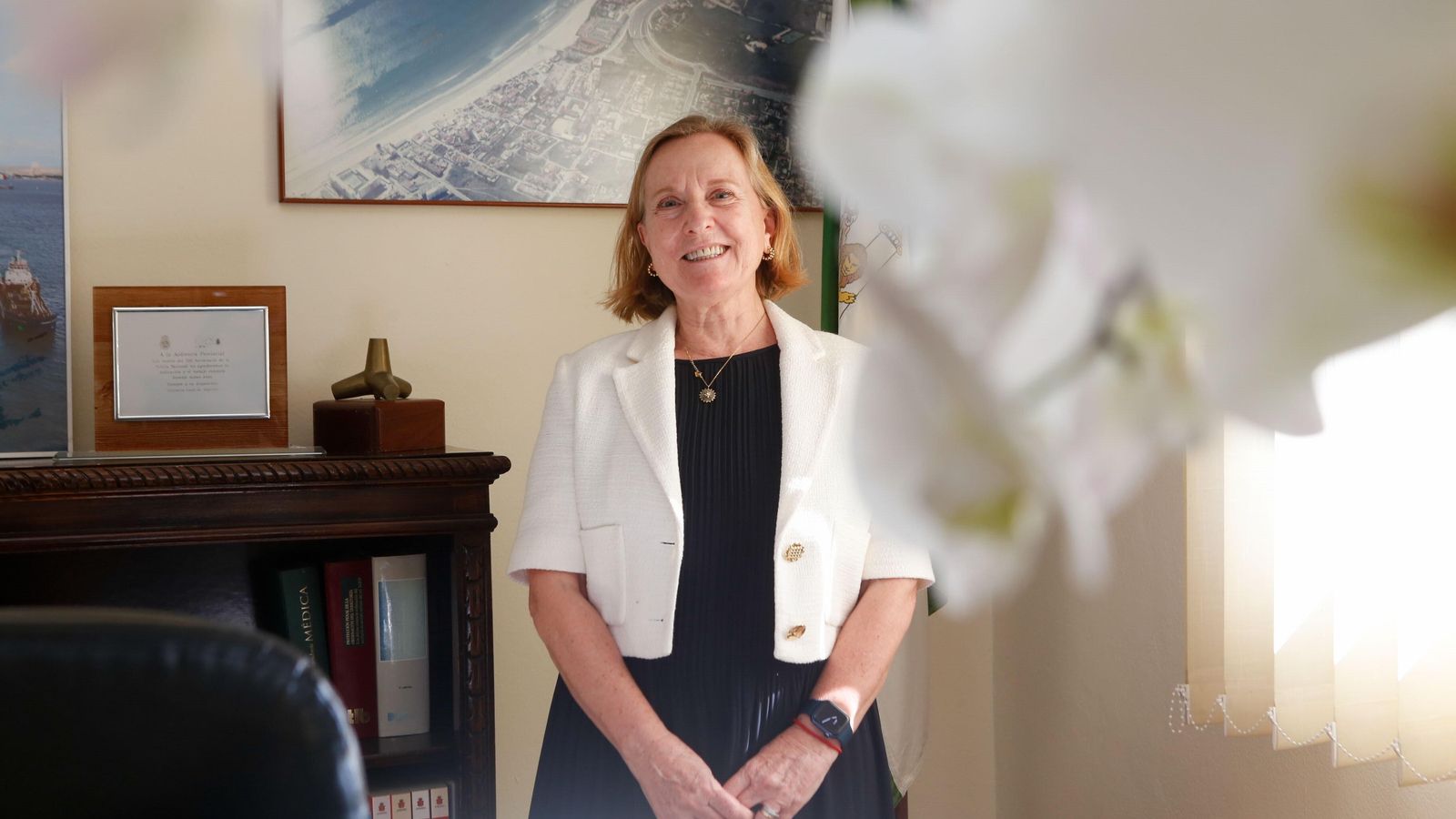 Nieves Marina, en su despacho.