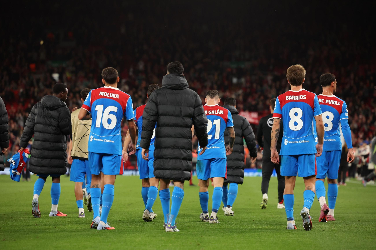 Las fotos del Liverpool - Atlético de Madrid