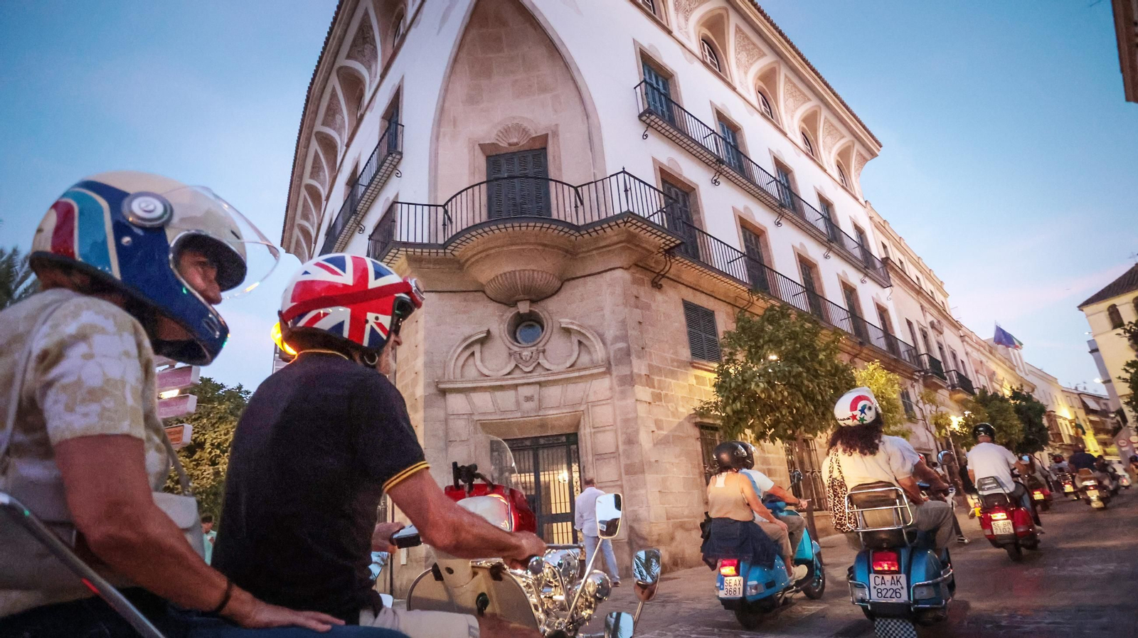 Imágenes del Encuentro Nacional de Scooters Clasicas en Jerez