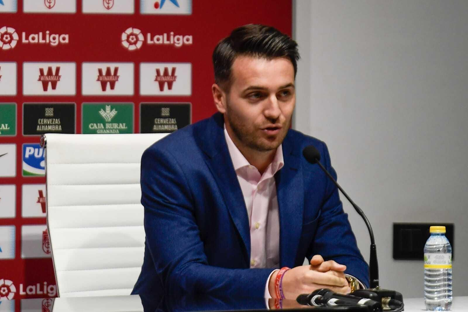 Fran Sánchez, durante su comparecencia de este martes