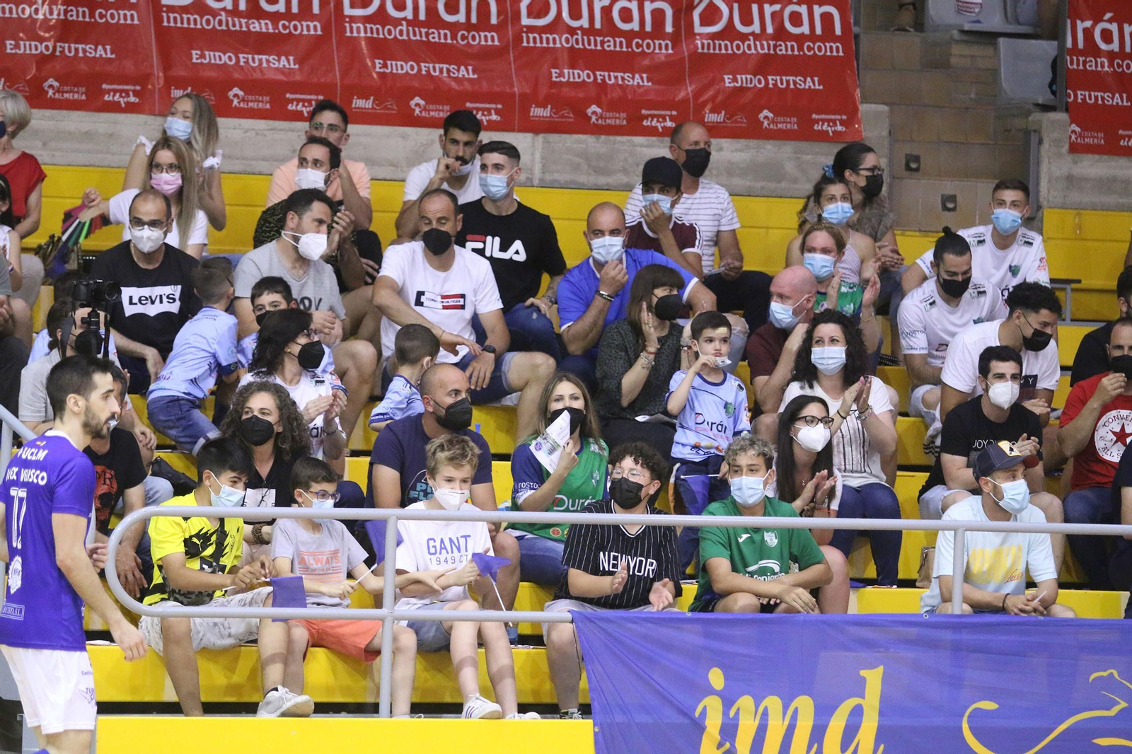 Fotogalería del primer partido de ascenso a Primera División EJIDO FUTSAL-MANZANARES
